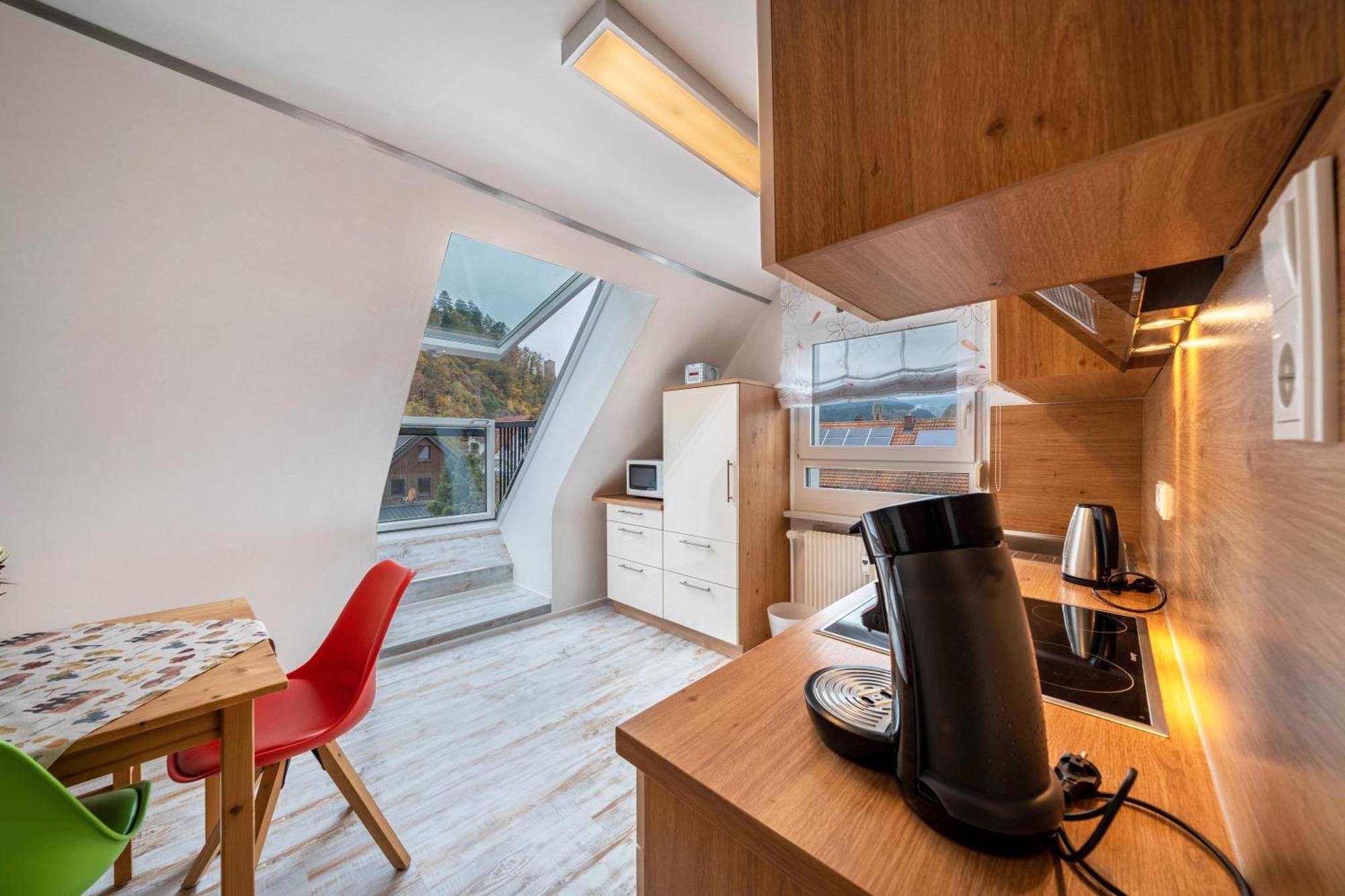 Ferienwohnung Burgblick Hausach Buitenkant foto
